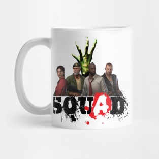 Left 4 Dead Squad (black) Mug